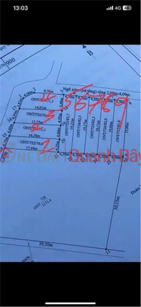 PRIME LAND – GOOD PRICE - OWNER NEEDS TO SELL A PLOT OF LAND IN QUAN TRANG, BATT TRANG, AN LAO, HAI PHONG CITY, Vietnam | Sales, đ 635 Million