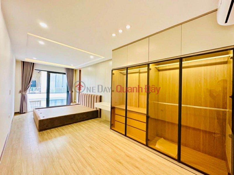 đ 16,6 tỷ nhà đẹp Cổ Linh, 7 tầng thang máy, full nội thất, ôtô tránh, view cầu Trần Hưng Đạo