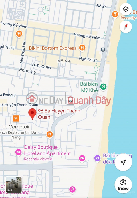 BEAUTIFUL LAND - GOOD PRICE - Selling Potential Land Lot at Alley 96 Ba Huyen Thanh Quan, Ngu Hanh Son, Da Nang. _0