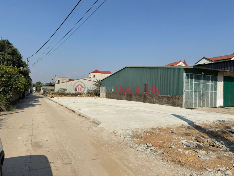Selling 100m2 of land in group 9, Quang Minh town, Me Linh. Corner lot, 2 frontages, asphalt road, sidewalk Sales Listings