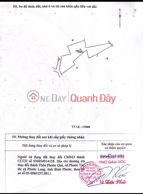 Chính Chủ Cần Bán Lô Đất Vị Trí Đẹp Tại Bon Đak B'lao thị trấn Kiến Đức, huyện Đawk R'Lấp, Đak Nông _0