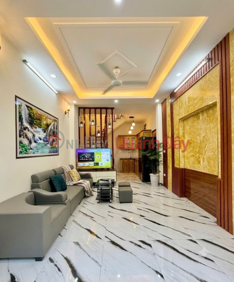5-story house in Group 14, Yen Nghia, corner plot, area 35m2, frontage 4.2m, suitable for business with car access, price 5.99 billion VND, Ha Dong. _0