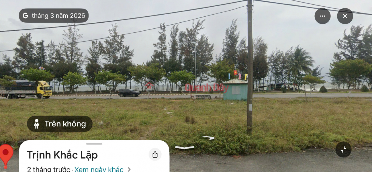 đ 5.4 Billion | BEACHFRONT LAND FOR SALE – OWNER WANTS TO SELL A PLOT OF LAND at Trinh Khac Lap Street, Hoa Hiep Nam Ward, Lien Chieu District, Da Nang City