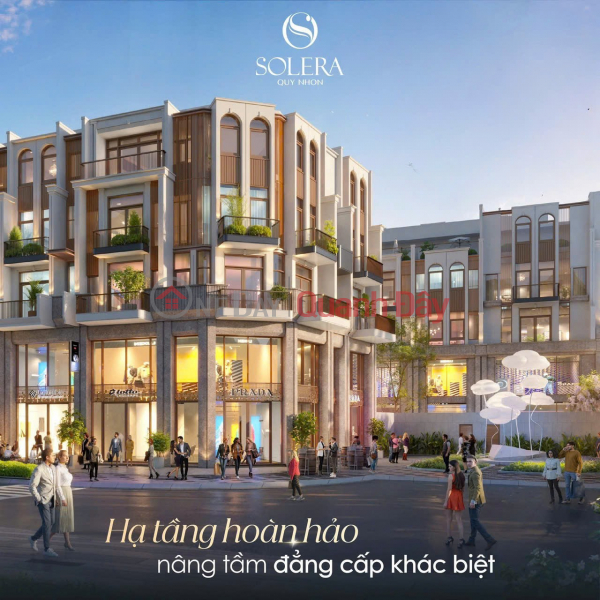 HOT HOT FOR SALE luxury apartment project SOLERA QUY NHON – HIGH-CLASS RIVERSIDE SHOPHOUSE Vietnam Sales đ 10 Million