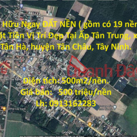 Immediately Own LAND (including 19 plots) Beautiful Front Facing Location In Tan Chau - Tay Ninh Province _0