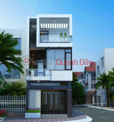 - Beautiful 4-storey house for sale, near the sea, Tran Thanh Mai, An Hai Bac, Son Tra. Price 7.6 Billion VND _0