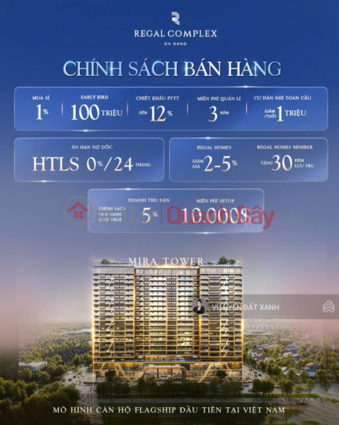 Regal Complex - Flagship apartments in the heart of the beachfront area - Rental contract from 30 million VND\\/month - Long-term ownership. Vietnam Sales, đ 3.8 Billion