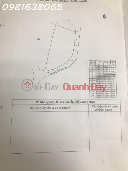 Hàng Hiếm Cần Bán, Phù Hợp Tách Thửa, Cách Đường Lương Định Của Chỉ 30m, Xã Vĩnh Thạnh, Khánh Hòa Niêm yết bán