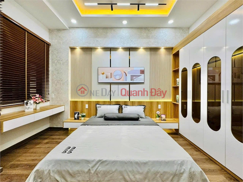 đ 5.85 Billion, House 4x15m, 3 floors fully furnished. Nguyen Van Khoi, Ward 11, Go Vap