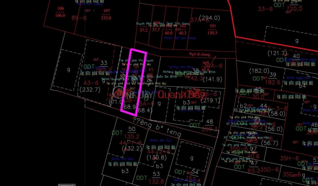 OWNER SELLS BEAUTIFUL LAND LOT OF 68.9 METERS, IN BIEN GIANG-HA DONG-HA NOI, Vietnam, Sales | đ 10 Million