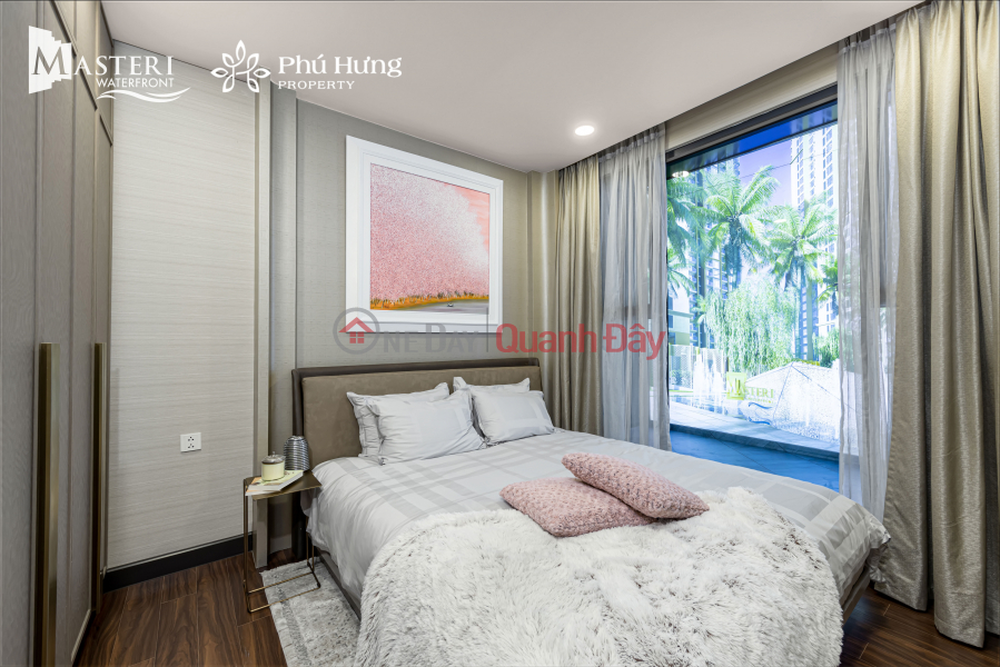 Masteri Waterfront 3-bedroom apartment of nearly 90m2 for urgent sale Sales Listings