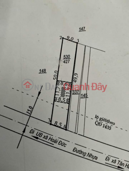 Beautiful Land - Good Price - Owner Needs to Sell Land Lot in Beautiful Location in Hoai Duc Commune, Lam Ha, Lam Dong Sales Listings