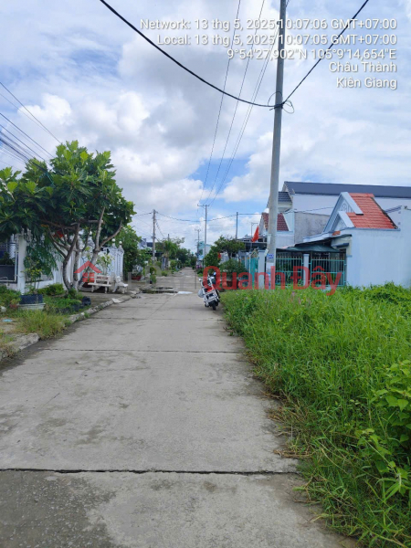 đ 800 Million LAND FOR SALE AT GOOD PRICE – MINH LUONG, CHAU THANH, KIEN GIANG (New An Giang)