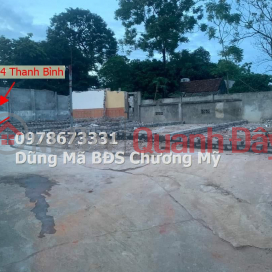 PRICE IS ONLY 1 BILLION TO OWN A LOT OF LAND AT CHUONG MY - HANOI _0