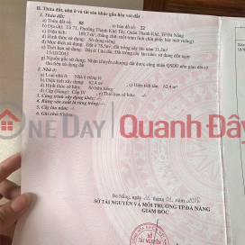 ĐẤT ĐẸP- GIÁ TỐT CHÍNH CHỦ CẦN BÁN NHANH LÔ ĐẤT TẶNG KÈM NHÀ CẤP 4 tại quận Thanh Khê, tp Đà Nẵng _0