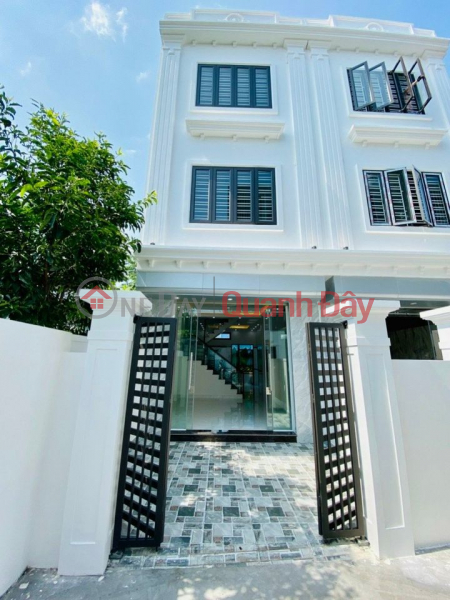 3-storey house with independent gate yard in Dang Cuong - An Duong, 7 parking spaces for cars Sales Listings