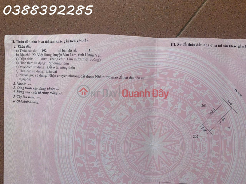 Chính chủ cần bán đất nền dự án LK4 - 06 Niêm yết bán
