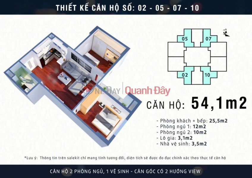 AFFORDABLE APARTMENT FOR SALE - QUICK SALE NEEDED: M3 Mipec City View Apartment, Kien Hung - Ha Dong, Hanoi City Sales Listings