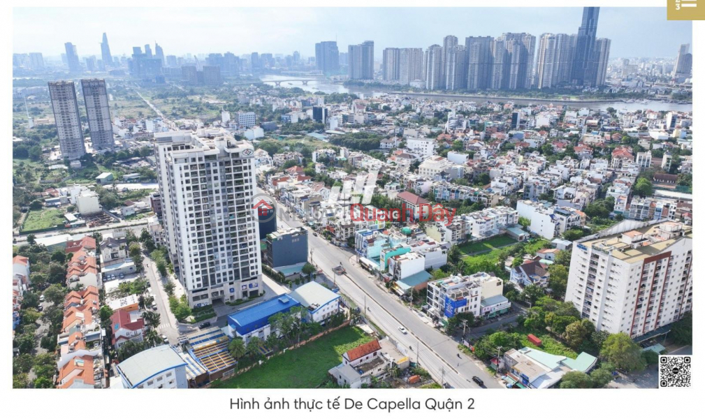 đ 3.8 Billion, De Capella apartment right in the center of Thu Thiem - huge 25% legal discount