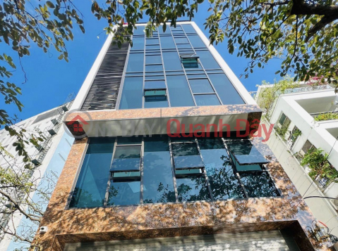 Building on Thanh Xuan street, 101m x 8 floors, frontage 6m, rear hatch, open floor _0