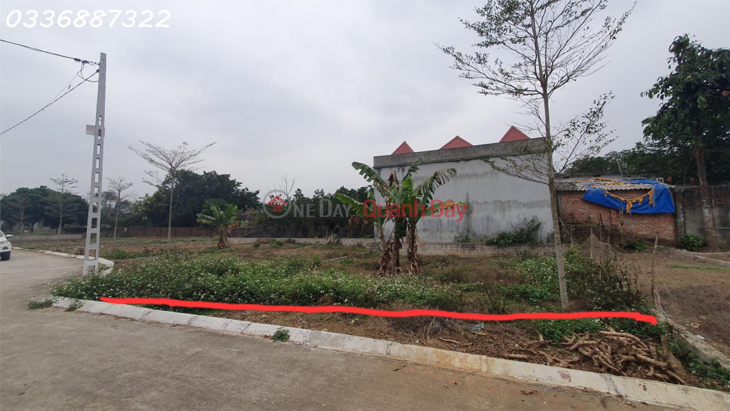 The owner needs to sell 2 adjacent plots of residential land in Doi Sen Village, Binh Yen Commune, Thach That Sales Listings