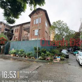 Chính chủ bán biệt thự Lô góc xây thô - Tiện ích ngập tràn ngay phố Sài Đồng - Kinh doanh, Văn phòng _0