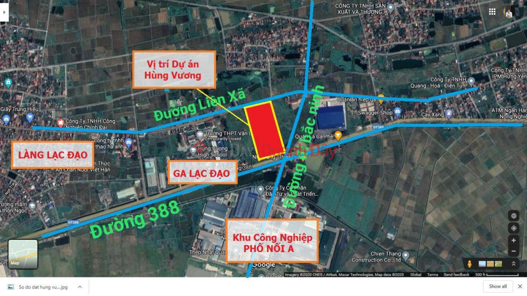 Officially opened for sale of Economy Project, Investor Hoang Vuong, Nhu Quynh, Van Lam, Yen | Vietnam Sales | đ 8 Billion