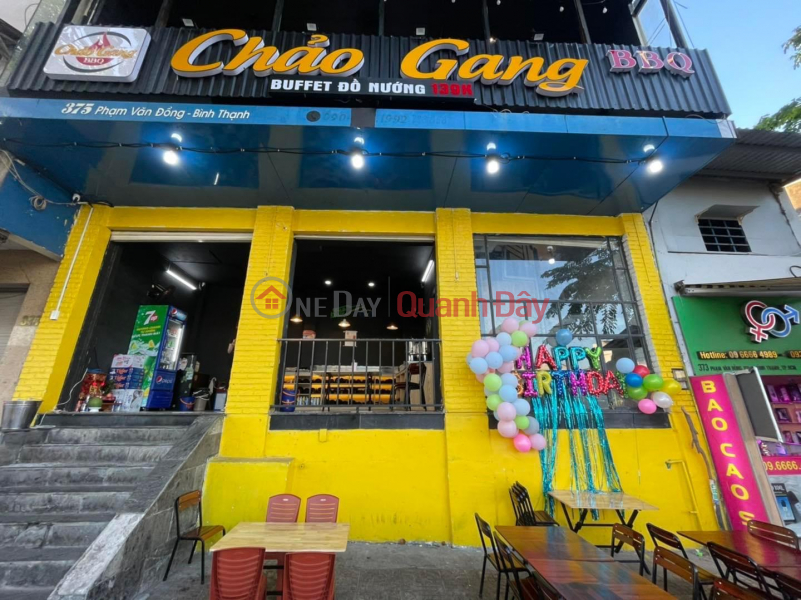 Fast Moving Restaurant Nice Location at Pham Van Dong Street, Binh Thanh Sales Listings