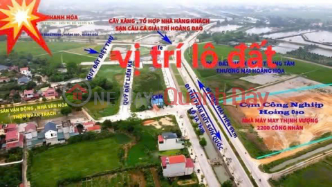 ĐẤT ĐẸP – GIÁ TỐT – CHÍNH CHỦ CẦN BÁN NHANH LÔ ĐẤT TẠI xã Hoằng Đạo, Hoằng Hóa, Thanh Hóa _0