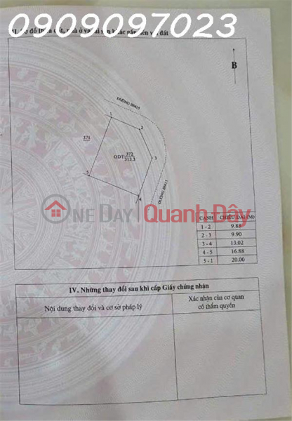 Owner sells the most beautiful corner lot of the 20th century. Binh Minh. Lao Cai city Sales Listings