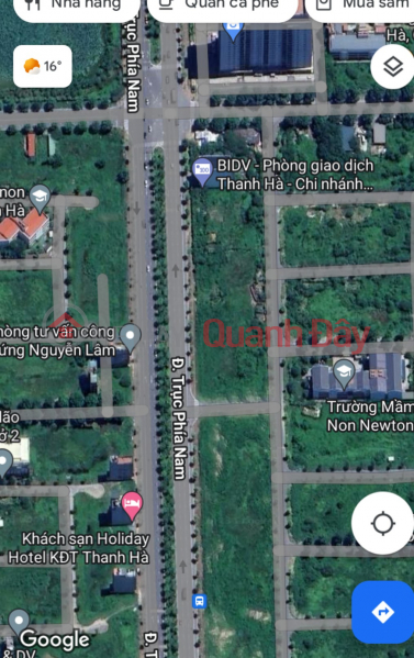 OWNER - Land for sale on Shophoue Street in Thanh Ha Muong Thanh Urban Area. Vietnam, Sales | ₫ 30 Billion