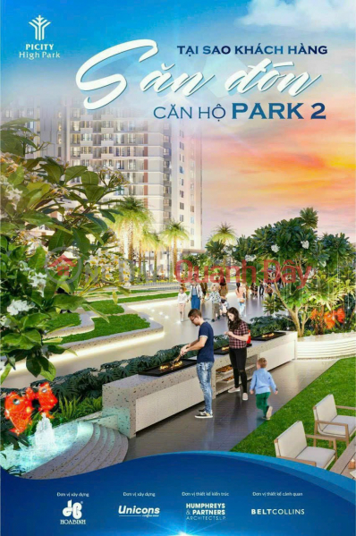 Owning a Picity High Park apartment with the best policy from the investor. Contact 0903781752, Vietnam | Sales | đ 1.8 Billion