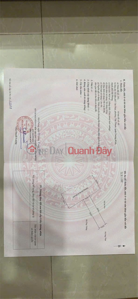 90m² plot of land, lane 81 Tan Thanh - extremely rare 10m road. Price 2.x billion. ZALO 0567 222 555 _0