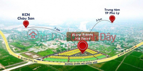 Land for sale at Herita MidTown project - Thanh Liem - Ha Nam, immediately owns a standard legal long-term red book _0