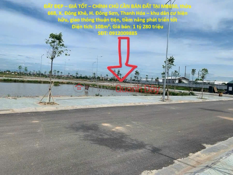 PRIME LAND – GOOD PRICE – OWNER SELLING LAND IN DONG KHE COMMUNE, DONG SON DISTRICT, THANH HOA PROVINCE Sales Listings