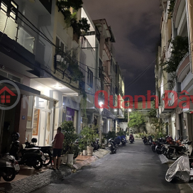 House for sale in Chu Van An alley, Binh Thanh district, 58m2, 5 floors, 10m wide alley, cheap price _0