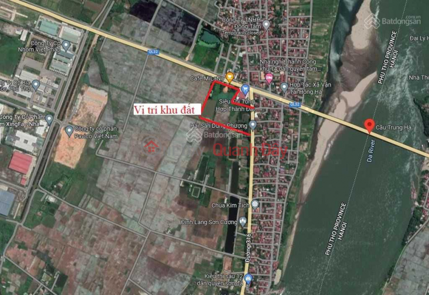 Owner needs to sell quickly Lot of land at auction area 14 Dan Quyen - Tam Nong - Phu Tho. Sales Listings
