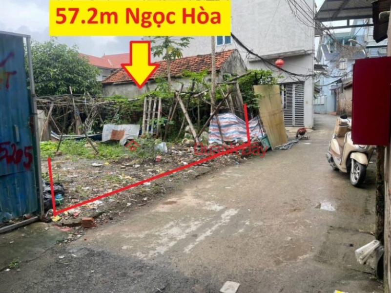OWNER NEEDS TO SELL LOT OF 57.2 METERS OF LAND IN NGOC HOA-CHUONG MY-HANOI Sales Listings