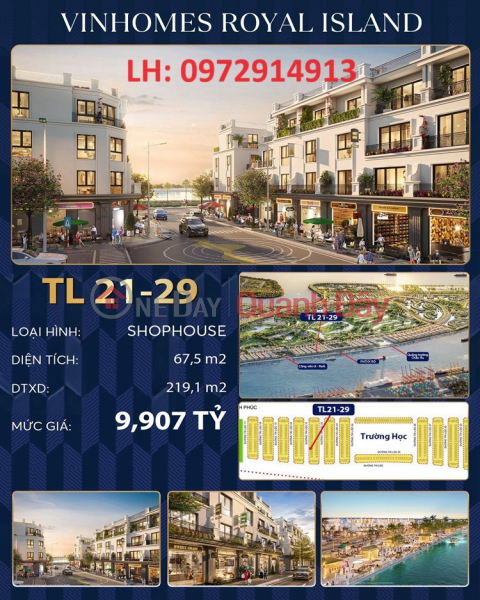 BEAUTIFUL APARTMENT-INVESTMENT PRICE-SELL 2 Apartments VINHOMES ROYAL ISLAND Hai Phong Project Sales Listings