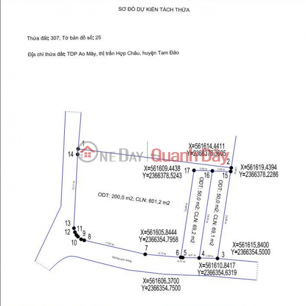 Selling a 120m plot of land with a book, in Hop Chau town - Tam Dao - Vinh Phuc, investment price Vietnam, Sales đ 750 Million