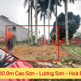 LÔ ĐẤT RẺ NHẤT THỊ TRƯỜNG 100,9M TẠI LƯƠNG SƠN-HÒA BÌNH _0