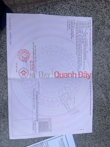 CẦN BÁN ĐẤT ĐƯỜNG SÔNG ĐÌNH GIÁP VĨNH NGỌC, GẦN UBND XÃ VĨNH NGỌC., Việt Nam, Bán, đ 2,05 tỷ