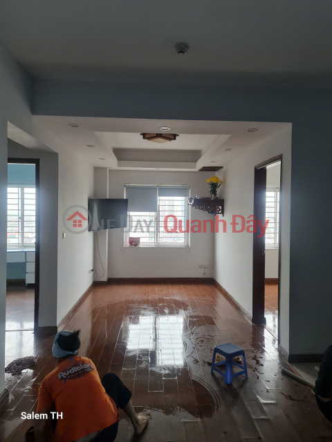 Apartment for rent P3 Phuong Liet 80m2, 3 bedrooms, 2 bathrooms, 12 million for family, group _0