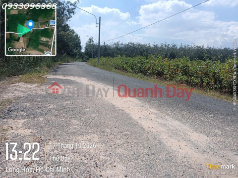 Selling a prime plot of land in Long Hoa commune, Ho Chi Minh City, area 2000m2, price 6 billion VND, full legal documentation. _0