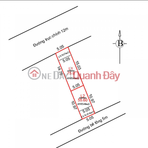 OPEN FOR SALE MISS SUPERIOR MAIN PRODUCT BUSINESS 130.6m² DIVIDED IN 2 LOTS (75m² and 55.6m²) _0