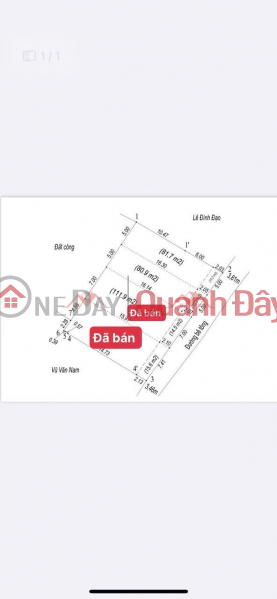 OWNER SELLS 2 LOT OF LAND 81.7M AND 80.9M IN THUY HUONG-CHUONG MY-HANOI | Vietnam Sales, đ 3.5 Billion