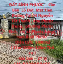 BINH PHUOC LAND - Road Front Lot for Sale at Phuoc Binh Ward, Phuoc Long Town, Binh Phuoc _0