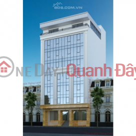 Selling 9-storey office building on Hoang Ngan street DT220m2 MT10m. Price 109 billion _0