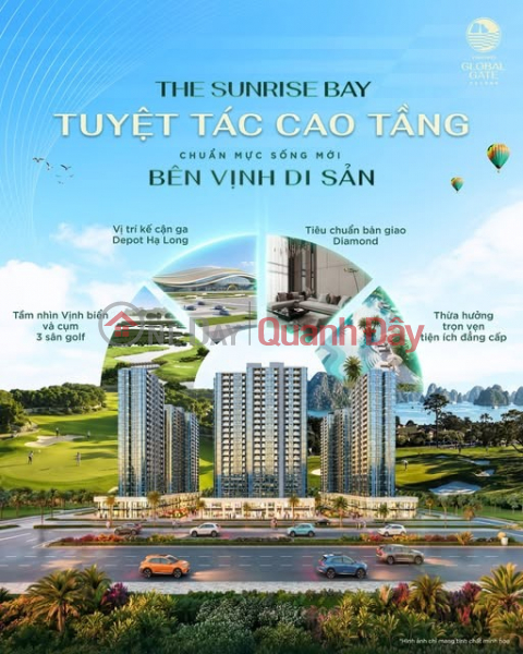 Sở hữu căn góc 2PN (70m2) Tòa G2 tầng cao view sân golf ngắm Vịnh di sản top 7 thế giới. _0