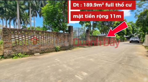 OWN 190M2 OF LAND WITH FULL RESIDENTIAL TITLE IN HOA LAC CNC AREA FOR JUST OVER 20 MILLION VND. _0